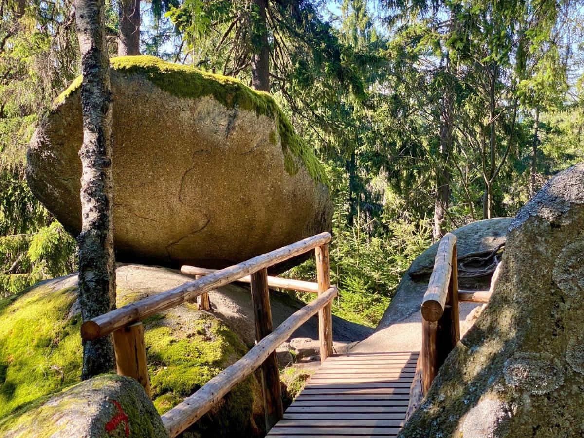 Ferienwohnung Oxana Im Naturpark Fichtelgebirge Schonwald  المظهر الخارجي الصورة
