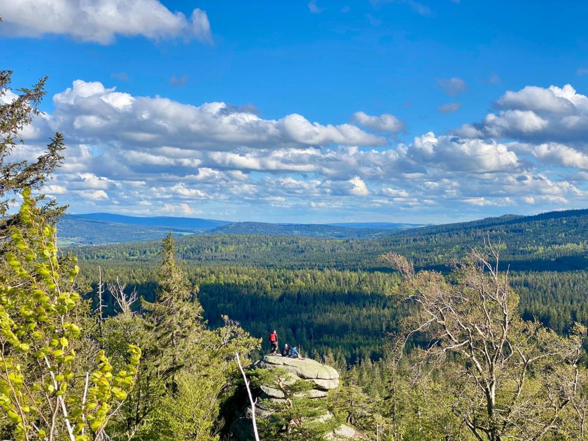 Ferienwohnung Oxana Im Naturpark Fichtelgebirge Schonwald  المظهر الخارجي الصورة