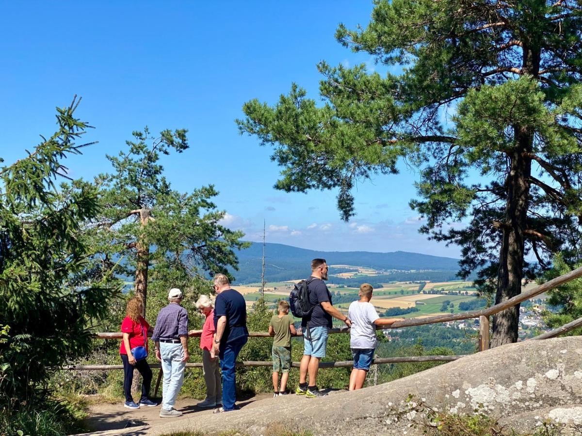 Ferienwohnung Oxana Im Naturpark Fichtelgebirge Schonwald  المظهر الخارجي الصورة